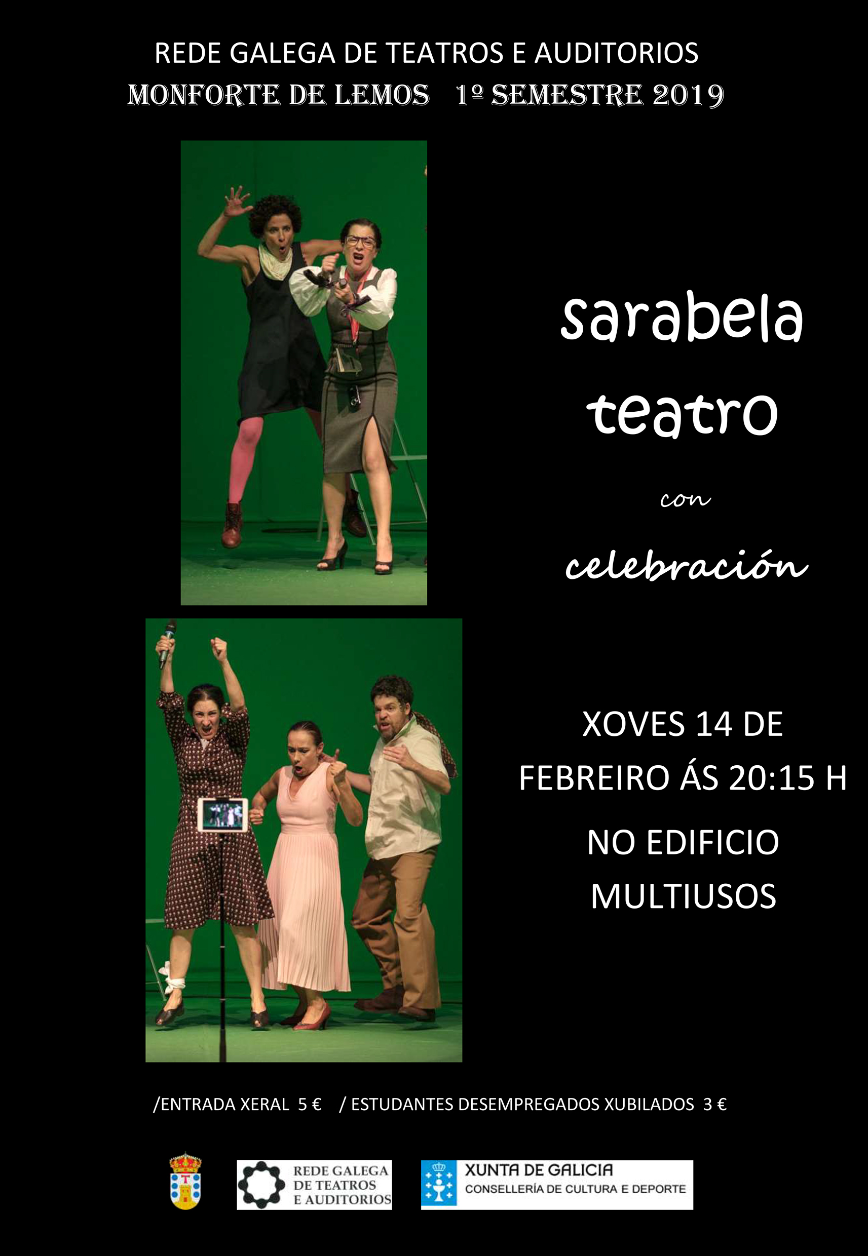 Cartaz Sarabela Teatro